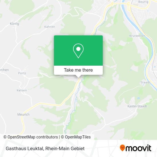 Карта Gasthaus Leuktal