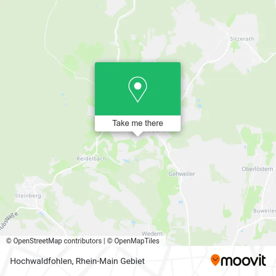 Карта Hochwaldfohlen