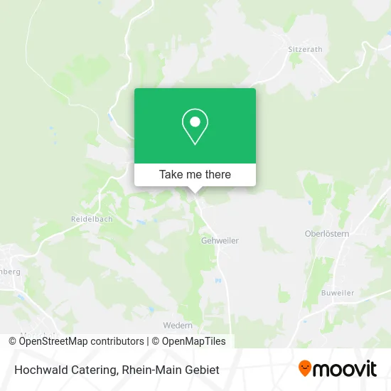 Карта Hochwald Catering