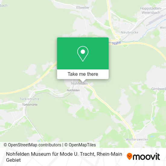 Карта Nohfelden Museum für Mode U. Tracht