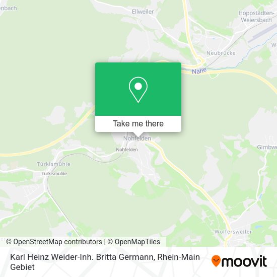 Карта Karl Heinz Weider-Inh. Britta Germann