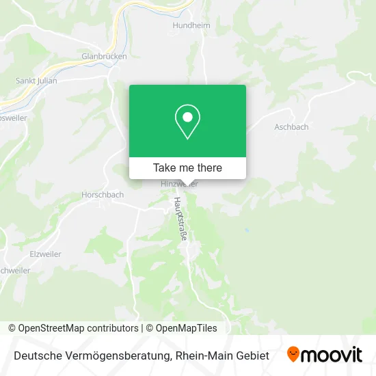 Карта Deutsche Vermögensberatung