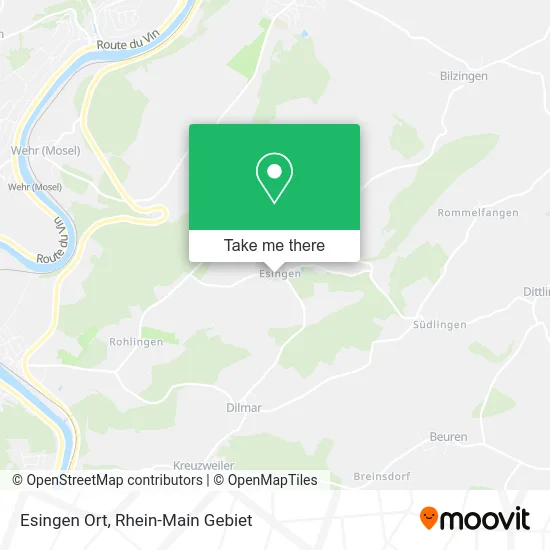 Карта Esingen Ort