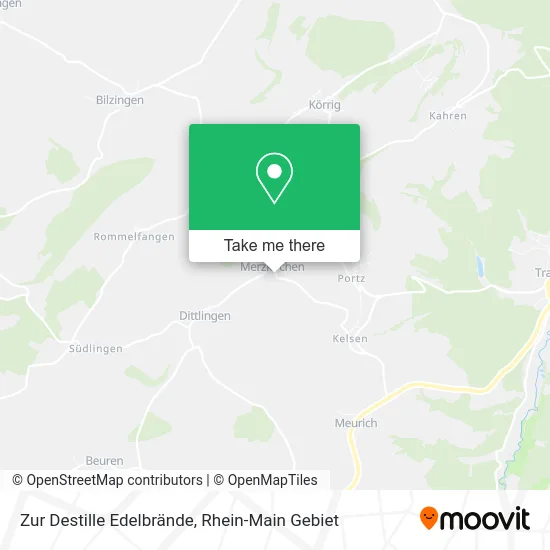 Карта Zur Destille Edelbrände