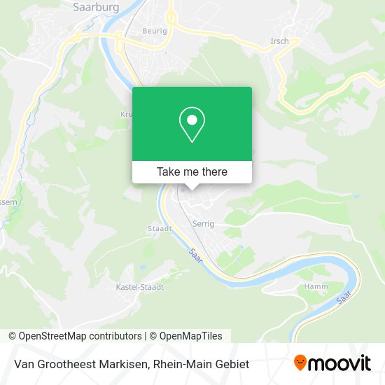 Карта Van Grootheest Markisen
