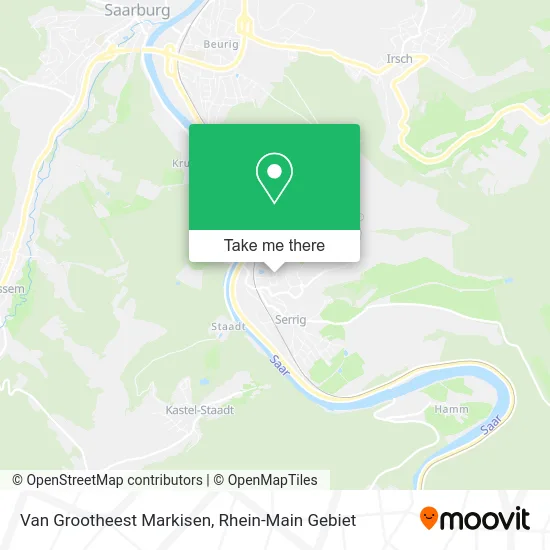 Карта Van Grootheest Markisen