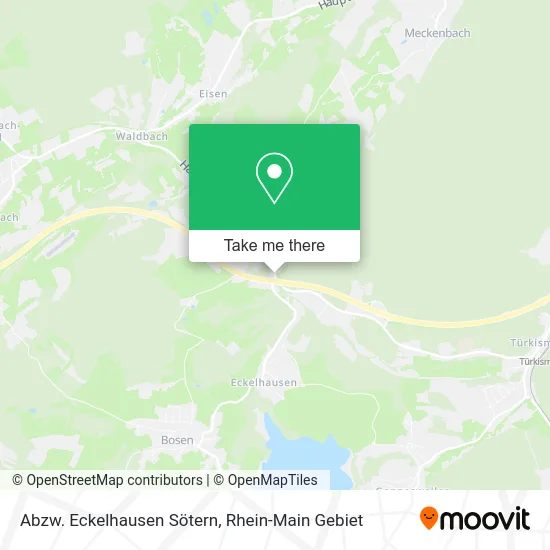Карта Abzw. Eckelhausen Sötern
