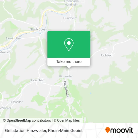 Карта Grillstation Hinzweiler
