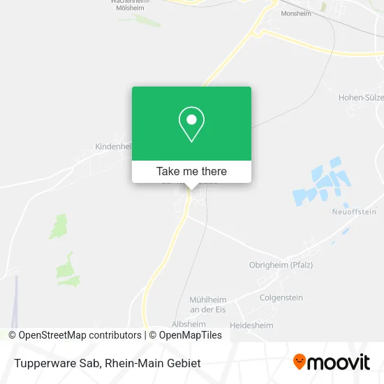Карта Tupperware Sab