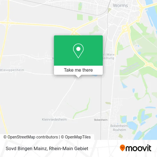 Карта Sovd Bingen Mainz