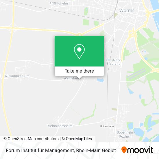 Карта Forum Institut für Management