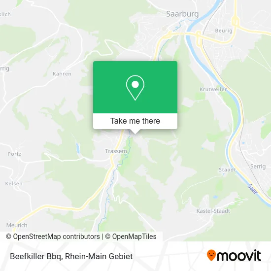 Карта Beefkiller Bbq