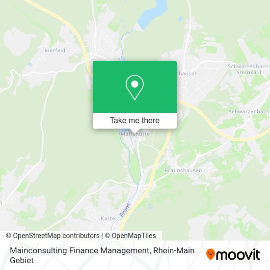 Mainconsulting Finance Management map