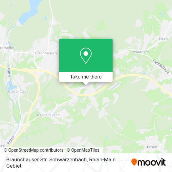 Карта Braunshauser Str. Schwarzenbach