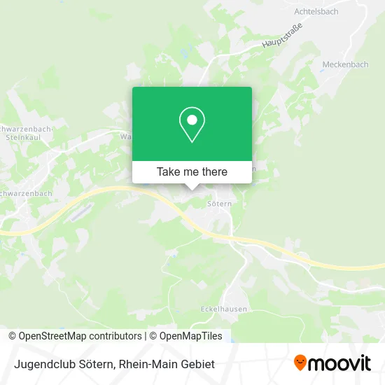 Карта Jugendclub Sötern