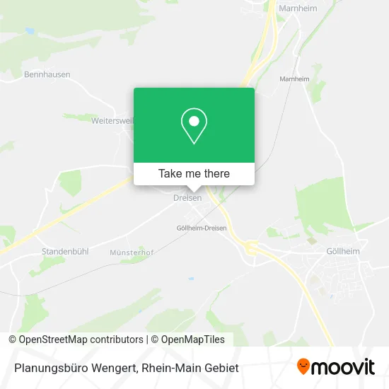 Карта Planungsbüro Wengert
