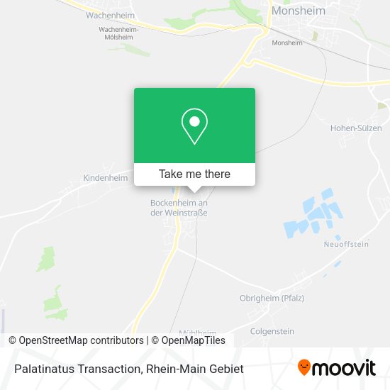 Карта Palatinatus Transaction