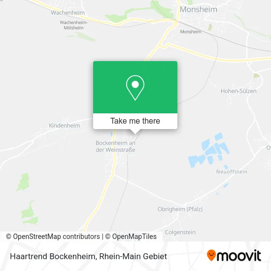 Карта Haartrend Bockenheim
