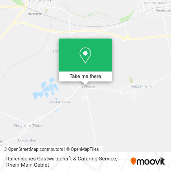 Карта Italienisches Gastwirtschaft & Catering-Service