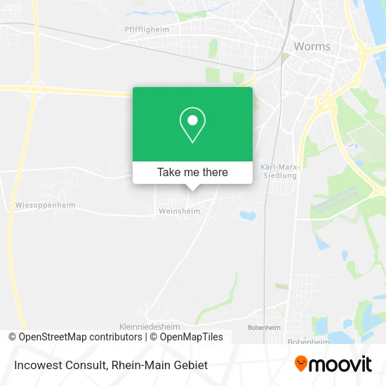 Карта Incowest Consult