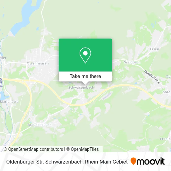 Карта Oldenburger Str. Schwarzenbach