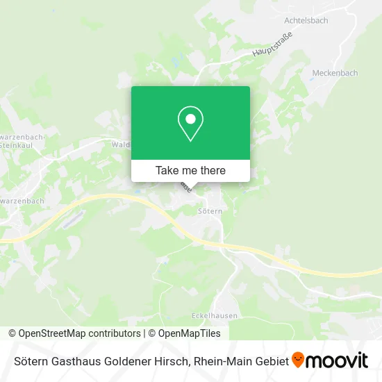Карта Sötern Gasthaus Goldener Hirsch