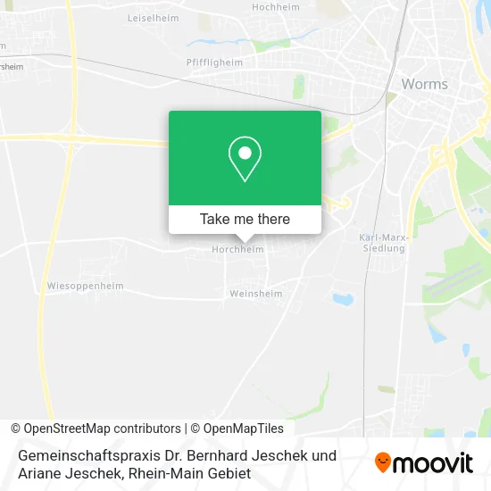 Карта Gemeinschaftspraxis Dr. Bernhard Jeschek und Ariane Jeschek
