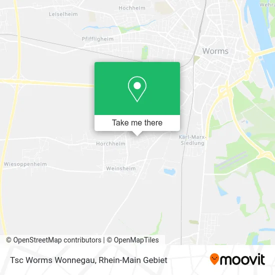 Карта Tsc Worms Wonnegau