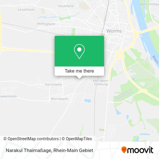 Карта Narakul Thaimaßage