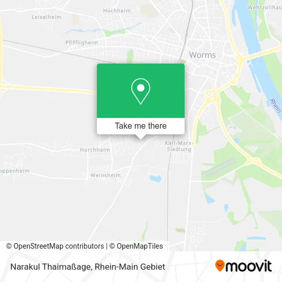 Карта Narakul Thaimaßage