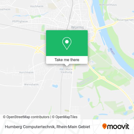 Humberg Computertechnik map