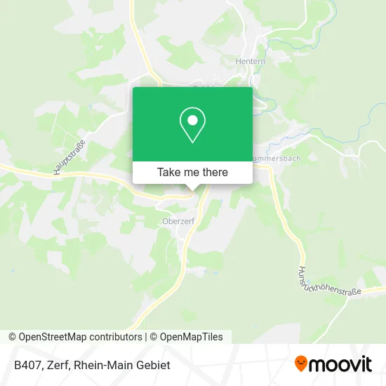Карта B407, Zerf