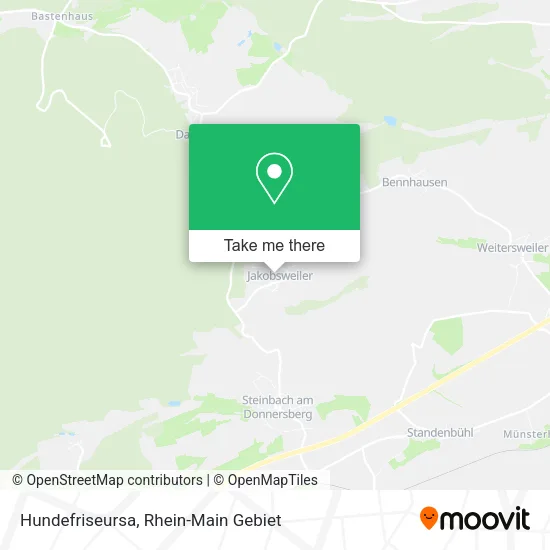 Карта Hundefriseursa