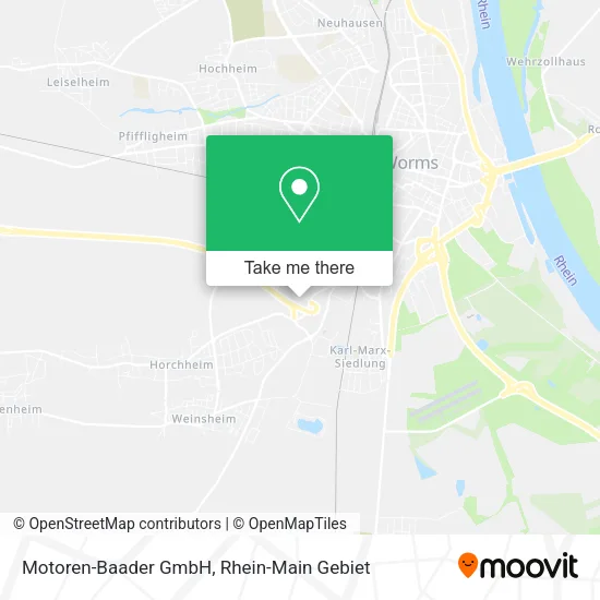 Карта Motoren-Baader GmbH