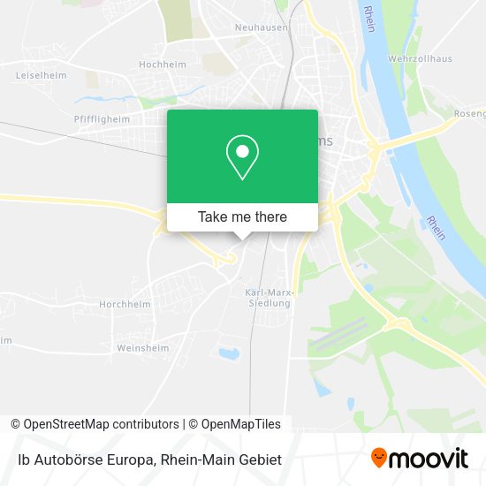 Карта Ib Autobörse Europa