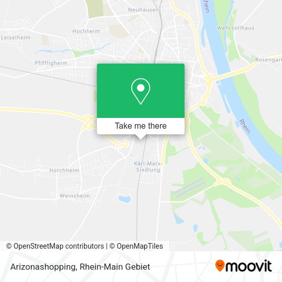 Карта Arizonashopping