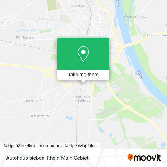 Карта Autohaus sieben