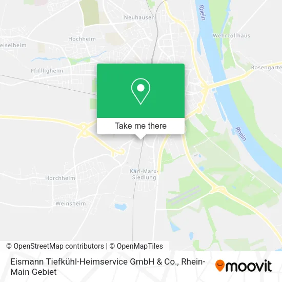 Карта Eismann Tiefkühl-Heimservice GmbH & Co.