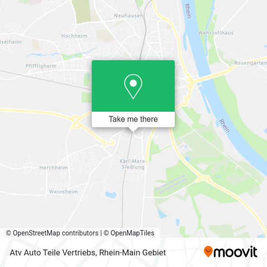 Карта Atv Auto Teile Vertriebs