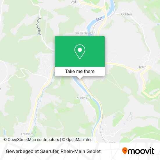 Карта Gewerbegebiet Saarufer