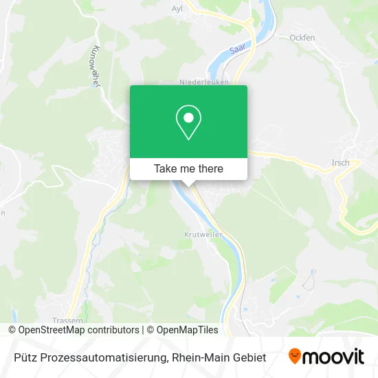 Карта Pütz Prozessautomatisierung