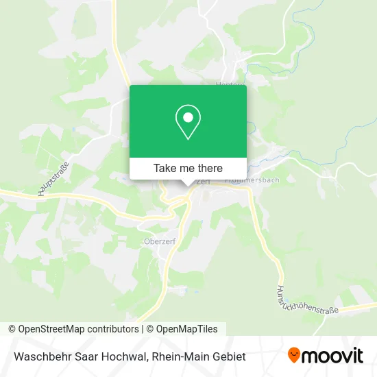 Карта Waschbehr Saar Hochwal