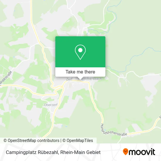 Campingplatz Rübezahl map