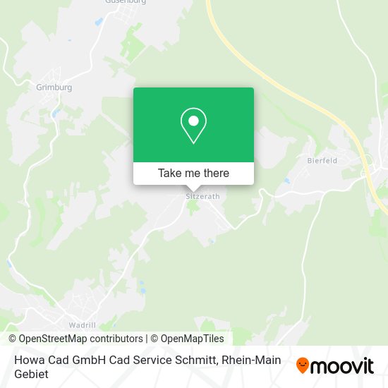 Карта Howa Cad GmbH Cad Service Schmitt