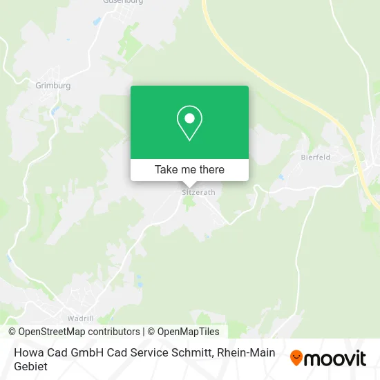 Карта Howa Cad GmbH Cad Service Schmitt