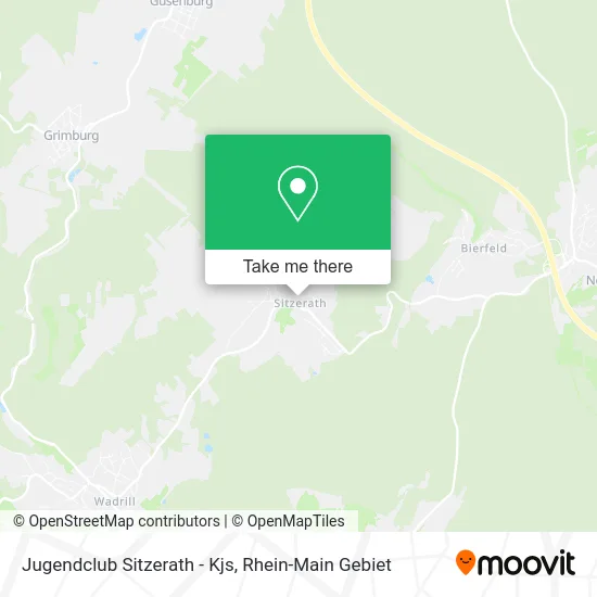 Карта Jugendclub Sitzerath - Kjs