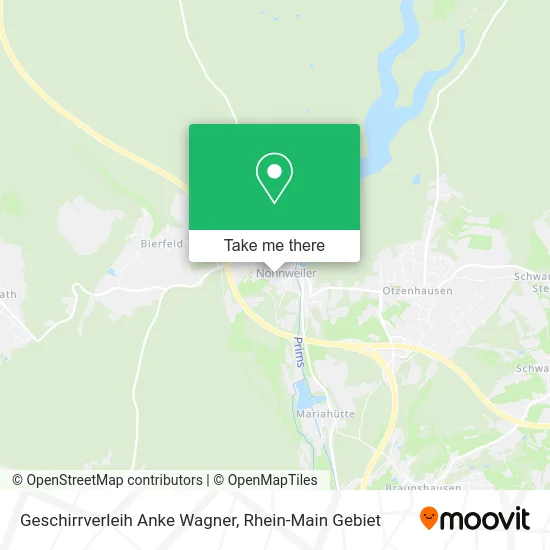 Карта Geschirrverleih Anke Wagner