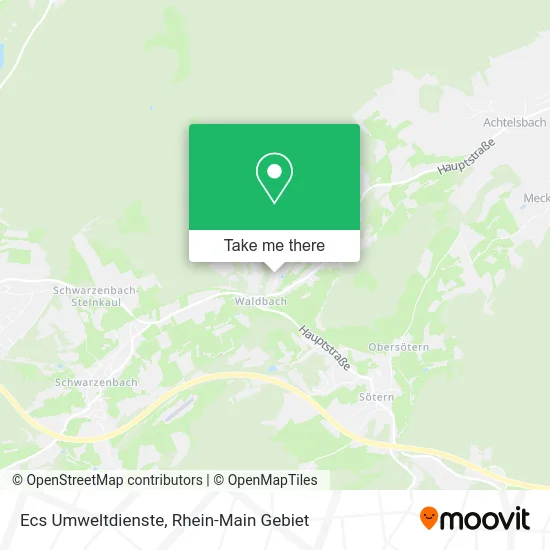 Карта Ecs Umweltdienste