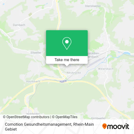 Карта Comotion Gesundheitsmanagement
