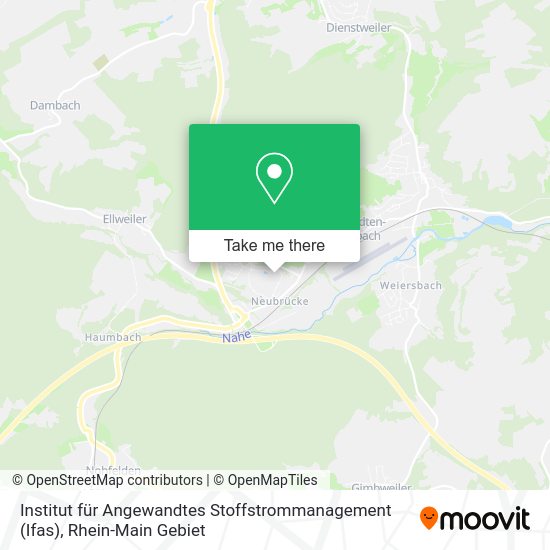Карта Institut für Angewandtes Stoffstrommanagement (Ifas)